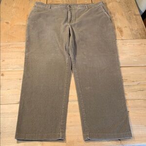 Jos. A. Bank Men’s Corduroy Pants Khaki Brown 42x30 4 Pocket Straight Leg GUC